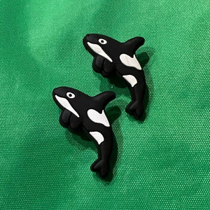 Orca Whale Charm set
