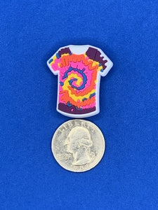 Tie Dye Shirt Charm