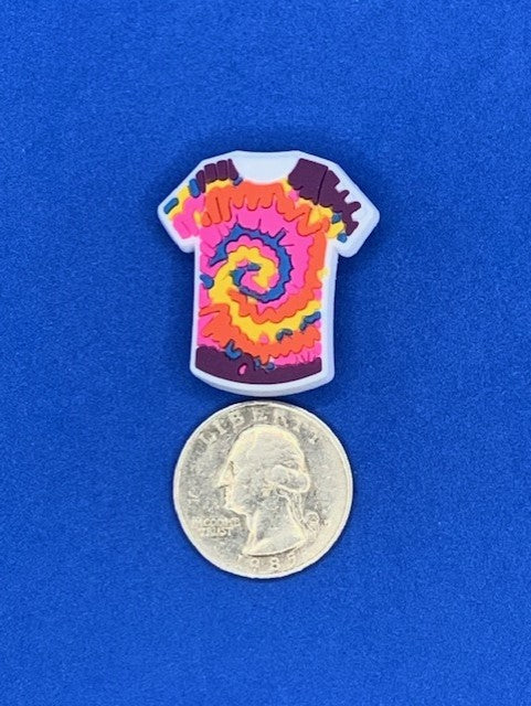 Tie Dye Shirt Charm